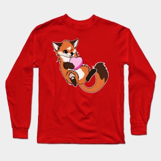 Foxy Valentines Long Sleeve T-Shirt